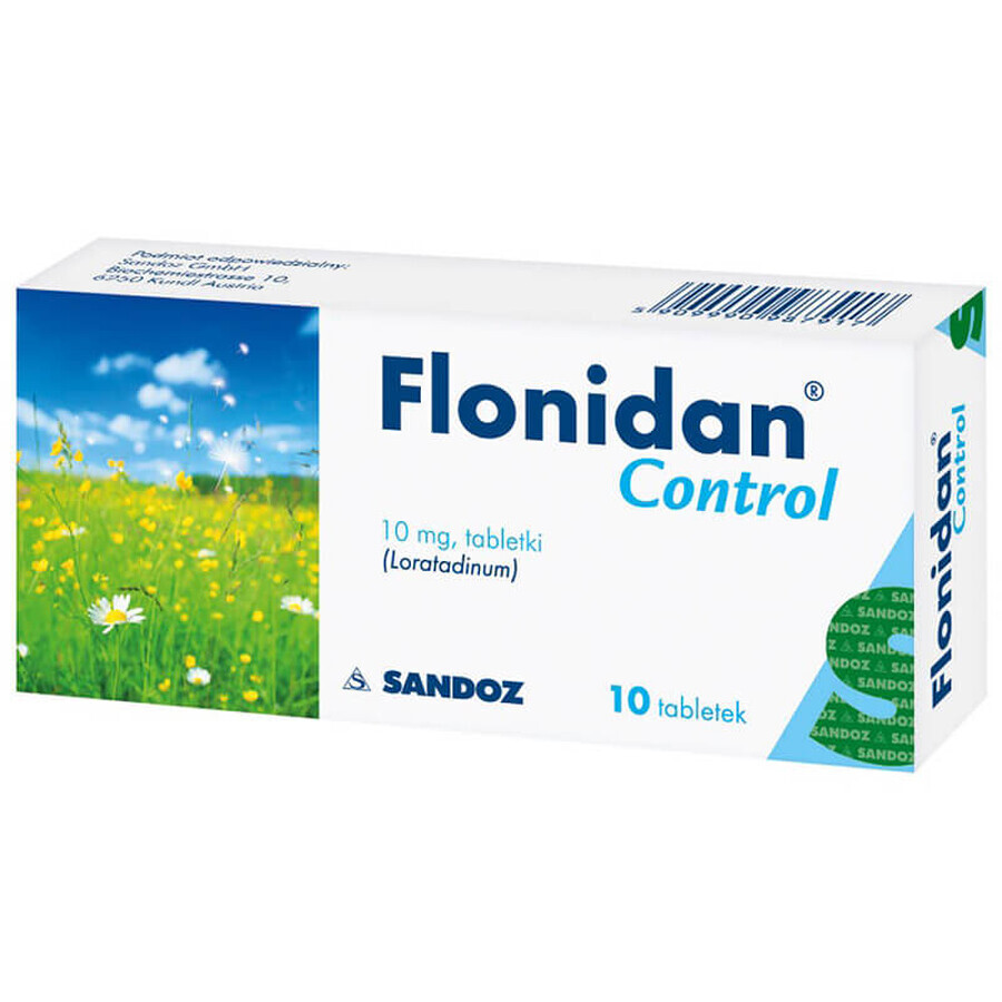 Flonidan Control 10 mg, 10 Tabletten