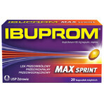 Ibuprom Max Sprint 400 mg, 20 Weichkapseln