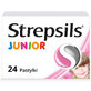 Strepsils Junior 1,2 mg + 0,6 mg, zuckerfrei, Erdbeergeschmack, 24 Lutschtabletten