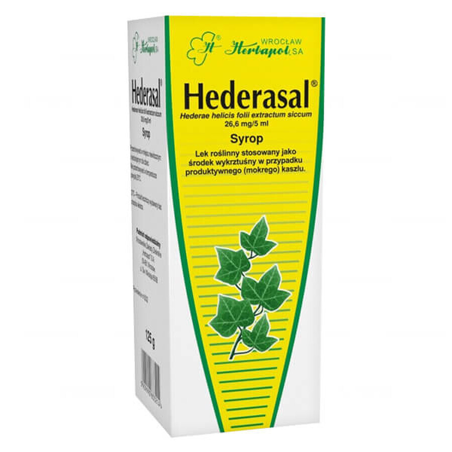 Hederasal 26,6 mg/5 ml, Sirup, 125 g