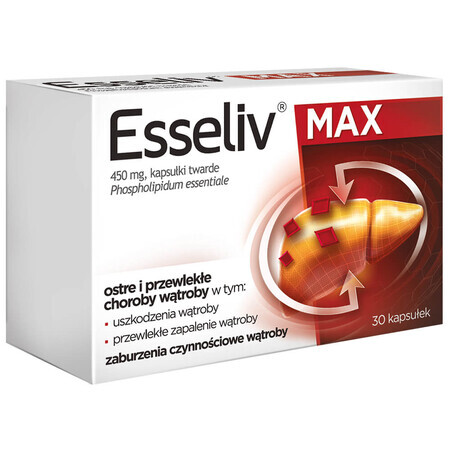 Esseliv Max 450 mg, 30 Hartkapseln