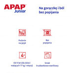 Apap Junior 250 mg, granulato, 10 bustine