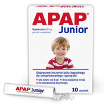 Apap Junior 250 mg, granulato, 10 bustine