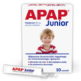 Apap Junior 250 mg, granules, 10 sachets