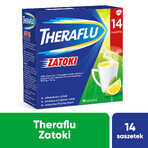 Theraflu Zatoki 650 mg + 10 mg, Pulver zum Einnehmen, 14 Beutel