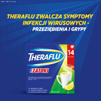 Theraflu Zatoki 650 mg + 10 mg, Pulver zum Einnehmen, 14 Beutel