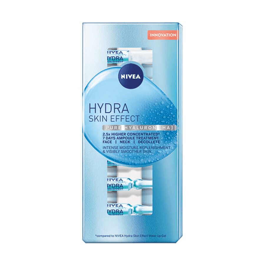 Fiole Hydra Skin Effect, 7 bucati x 1 ml, Nivea