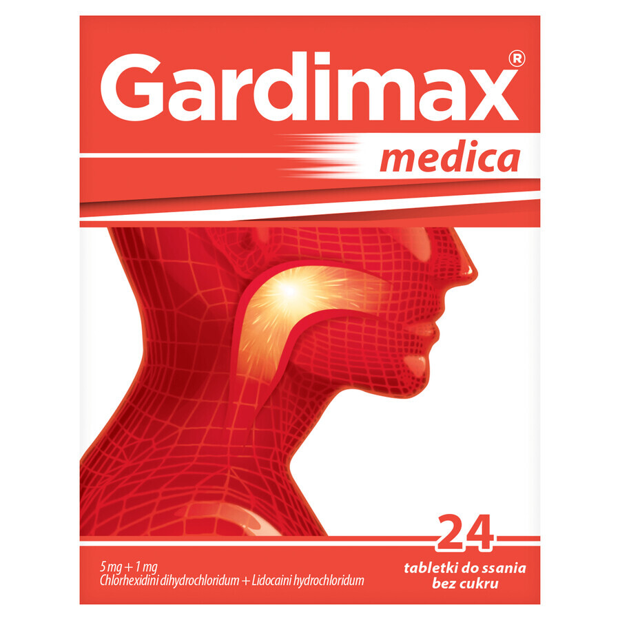 Gardimax Medica 5 mg + 1 mg, 24 tablets