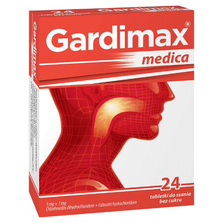 Gardimax Medica 5 mg + 1 mg, 24 tablets