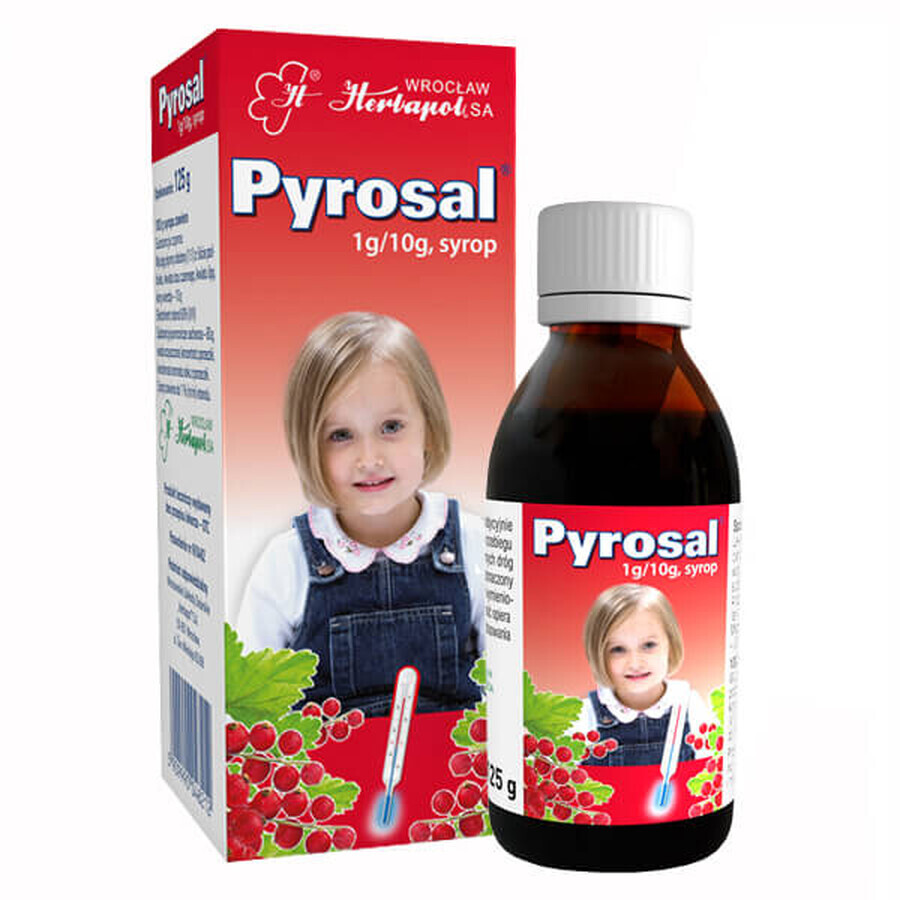 Pyrosal 1 g/10 g, syrup, 125 g