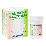 Sal Vichy factitium, 40 comprimate efervescente