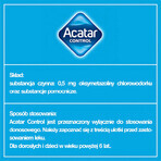 Acatar Control 0.5 mg/ml, nasal spray, solution, 15 ml