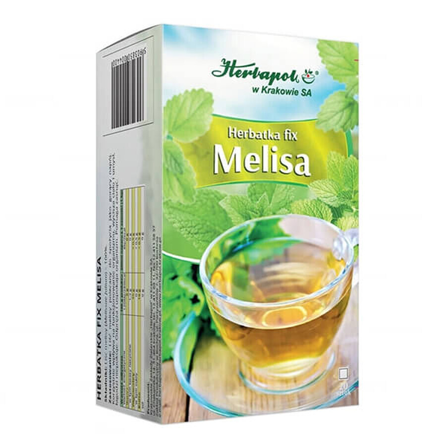 Herbapol Melisse, Kräuter-Fix-Tee, 1,5 g x 20 Portionsbeutel