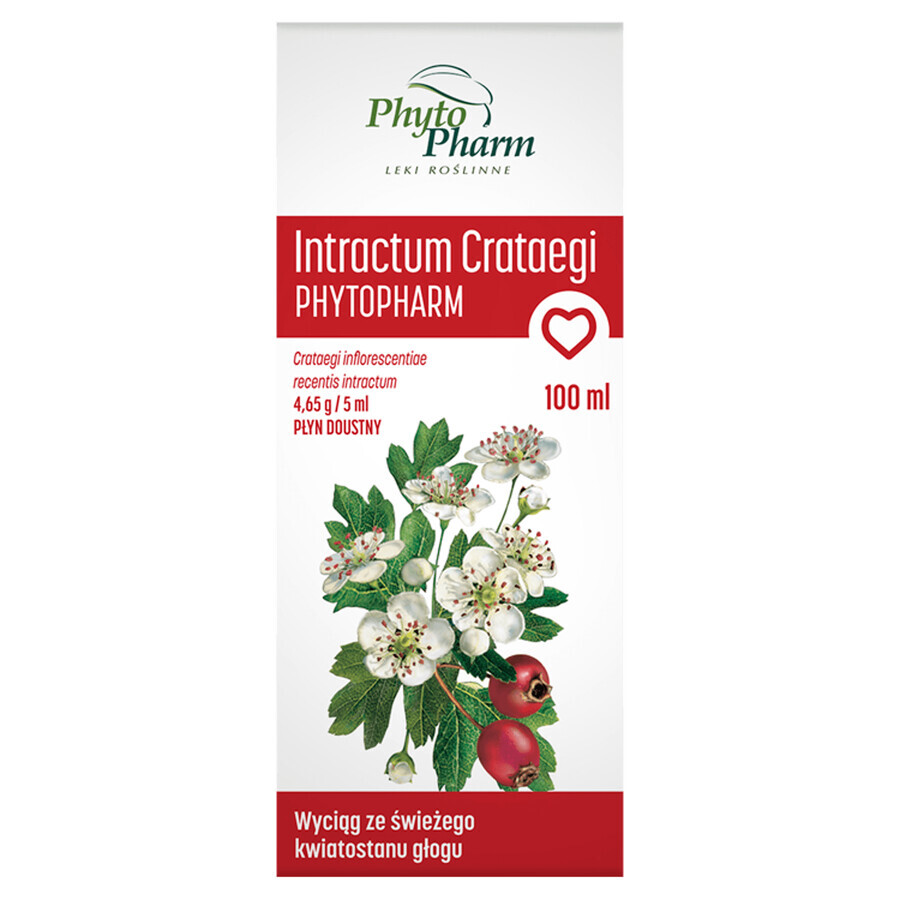 Intractum Crataegi 4,65 g/ 5 ml, Flüssigkeit zum Einnehmen, 100 ml