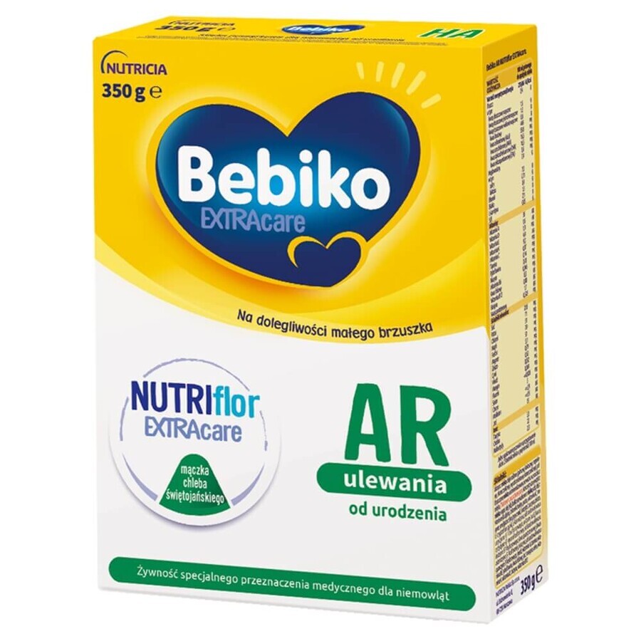 Bebiko AR NutriFlor ExtraCare, per bambini con flatulenza frequente, dalla nascita, 350 g