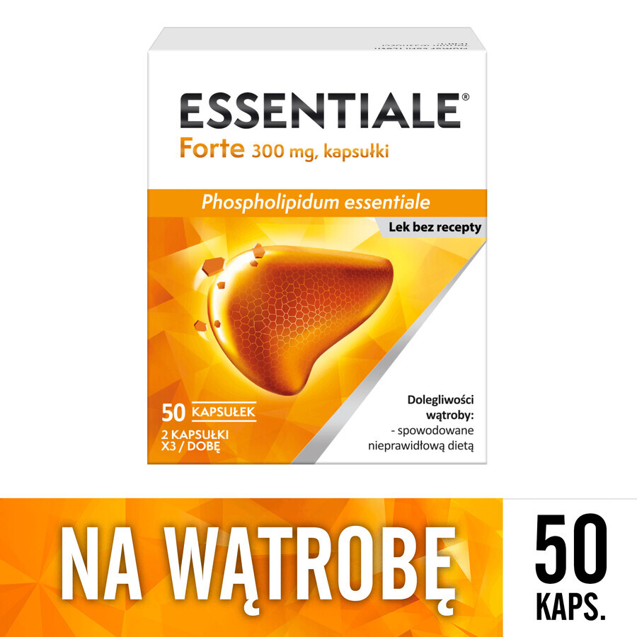 Essentiale Forte 300 mg, 50 Kapseln