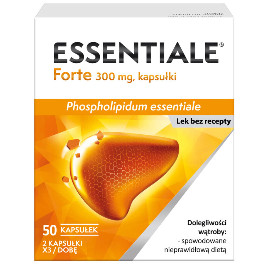 Essentiale Forte 300 mg, 50 Kapseln