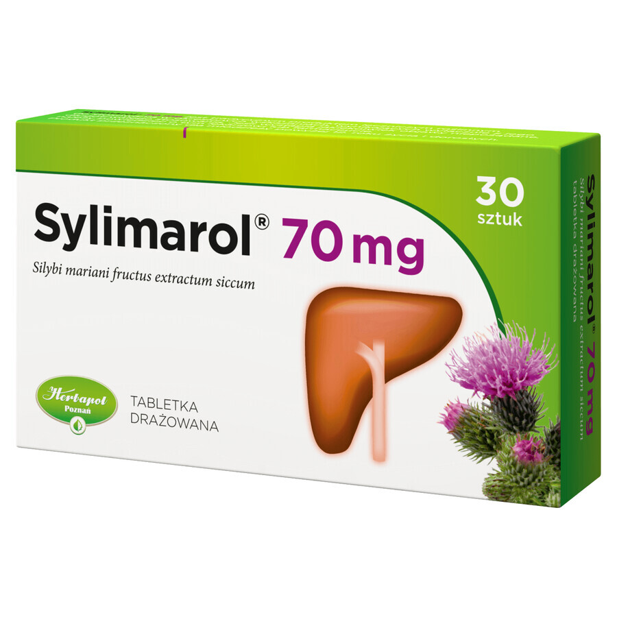 Sylimarol 70 mg, 30 Reizstofftabletten