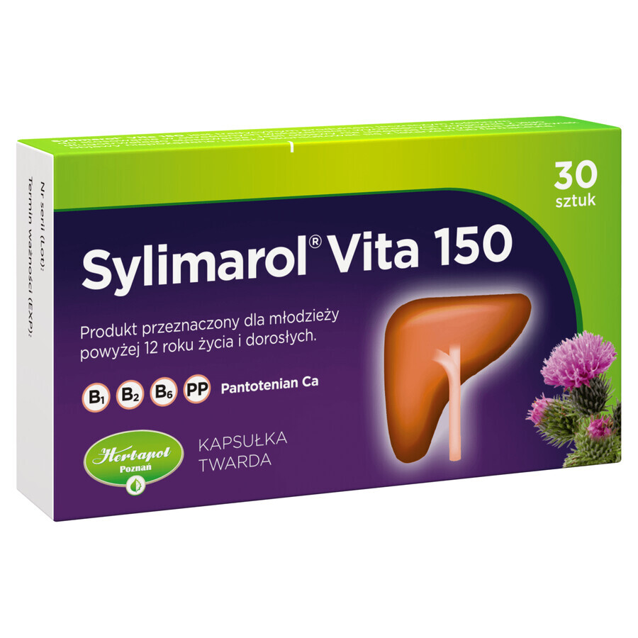 Sylimarol Vita 150 mg, 30 Kapseln