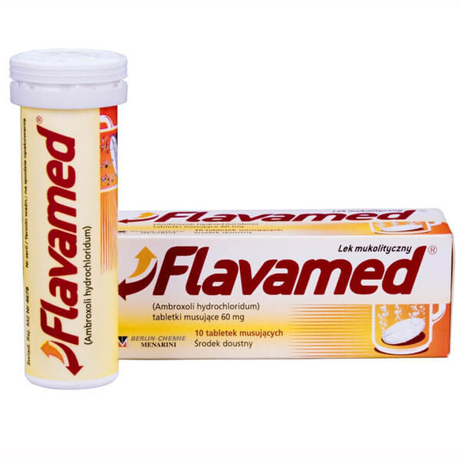 Flavamed 60 mg, 10 Brausetabletten