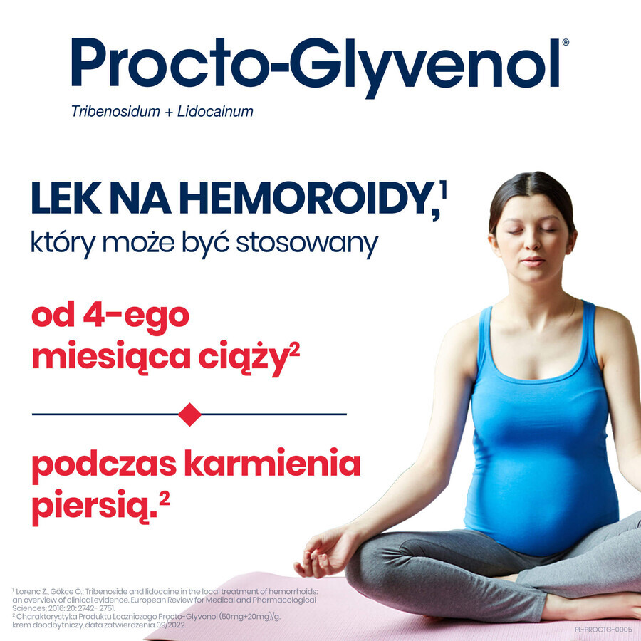 Procto-Glyvenol (50 mg + 20 mg)/g, Rektalsalbe, 30 g