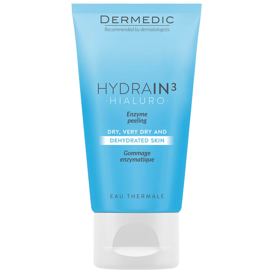 Dermedic Hydrain 3 Hyaluro, enzymatic peeling, dehydrated, dry and very dry skin, 50 ml