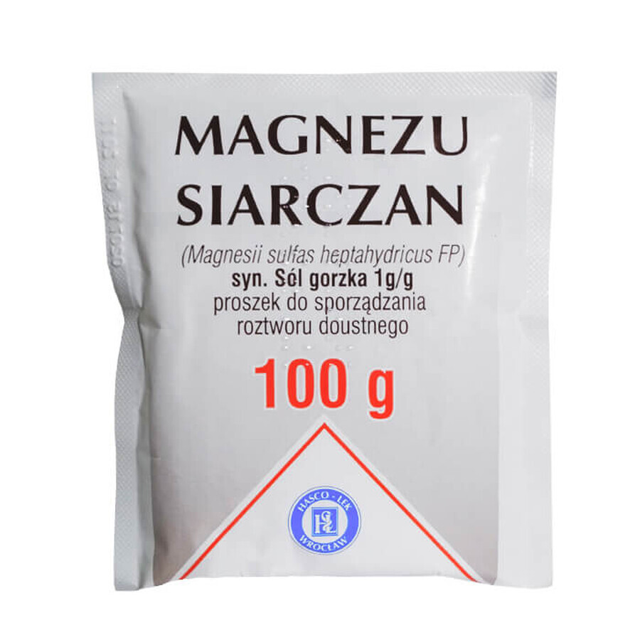 Magnesiumsulfat 1 g/ 1 g, Pulver zur Lösung, 100 g
