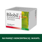 Bilobil Forte 80 mg, 90 Kapseln