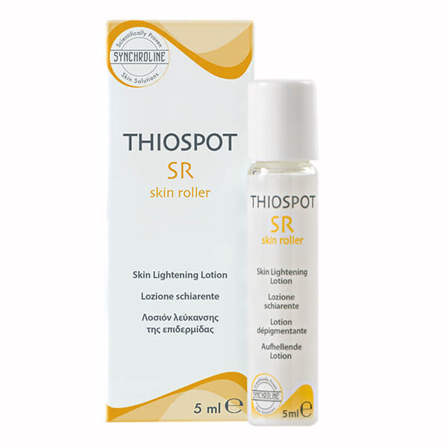 Synchroline Thiospot SR Skin Roller, spot treatment for face and body hyperpigmentation, 5 ml