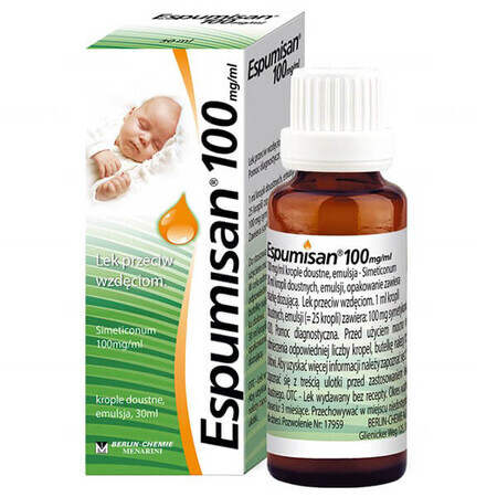 Espumisan 100 mg/ml, Tropfen zum Einnehmen, Emulsion, 30 ml