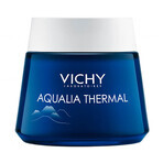 Vichy Aqualia Thermal, gel-cremă de noapte hidratantă și regenerantă, Night Spa,75 ml