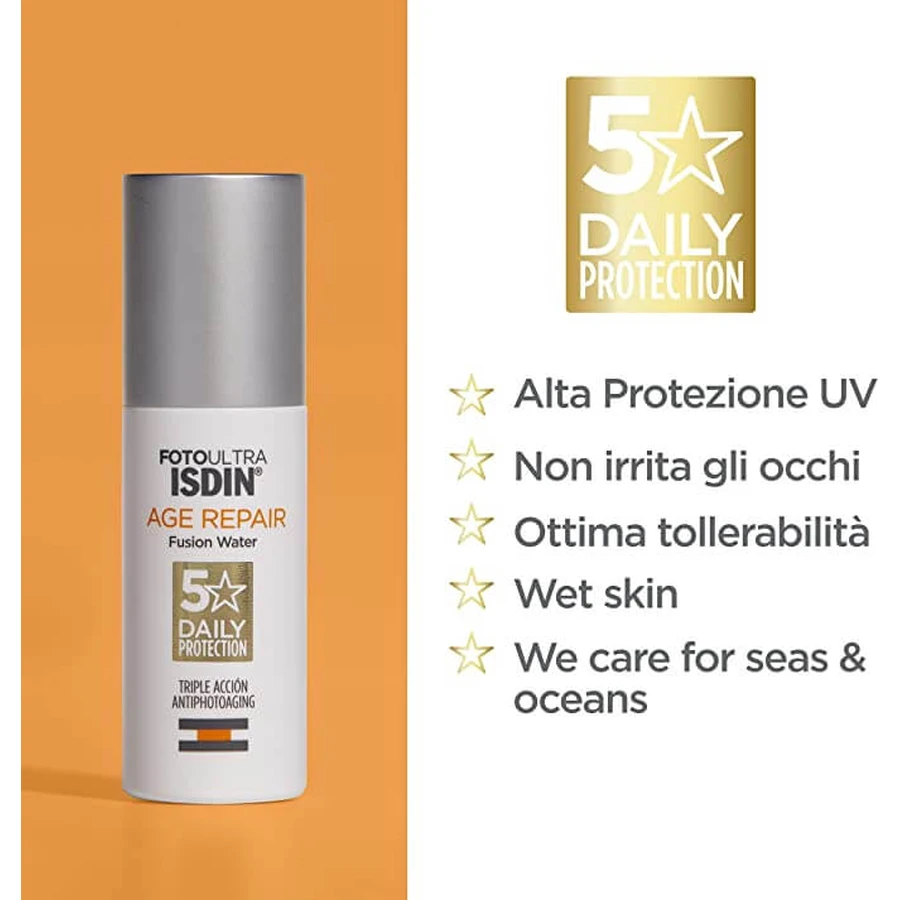 Age Repair Fusion Water, Sonnenschutzfluid, LSF 50, 50 ml, Isdin