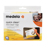 Medela, bolsas de desinfección para microondas, 5 unidades