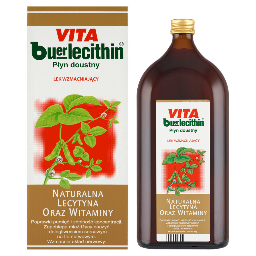 Vita Buerlecithin, flüssig zum Einnehmen, 1000 ml