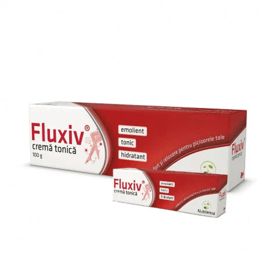 Fluxiv crema + mostra de crema gratuita, 100 grame + 20 grame, Antibiotice SA