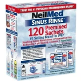 Sinus Rinse Kit, Supplement voor sinusspoeling voor volwassenen, 120 sachets