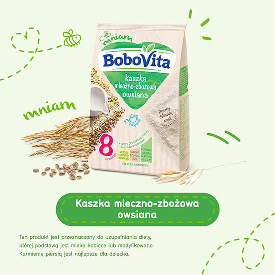 BoboVita Milch-Getreide-Brei, Haferflocken, nach 8 Monaten, 230 g