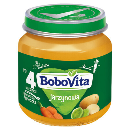 BoboVita Zupa jarzynowa, după 4 luni, 125 g