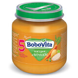 BoboVita Lunch, vegetables with turkey, after 5 months, 125 g