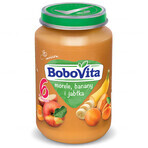 BoboVita Dessert, Aprikose, Banane und Apfel, nach 6 Monaten, 190 g