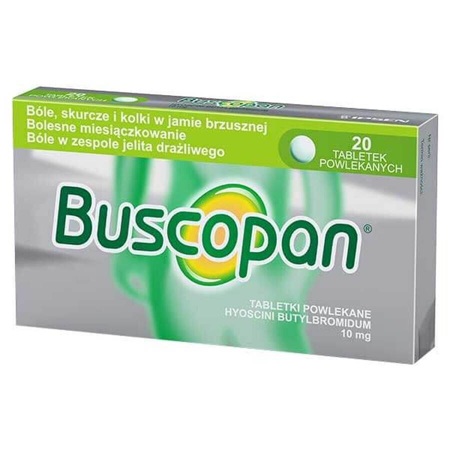 Buscopan 10 mg, 20 tabletten