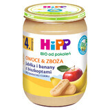 Hipp Fruit and Cereal Bio, Apple and Banana with Biscuits, After 4 Months, 190g