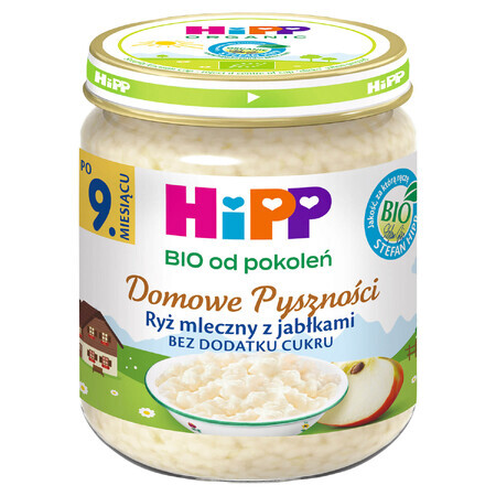 HiPP Homemade Delights Bio, rice milk with apples, after 9 months, 200 g