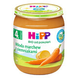 HiPP Bio vegetables, carrots for children with potatoes, after 4 months 125 g