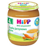 HiPP Zupa Bio, supă de legume, cremă, după 4 luni, 125 g