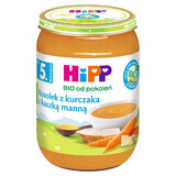 HiPP Bio Chicken broth soup with semolina, after 5 months, 190 g