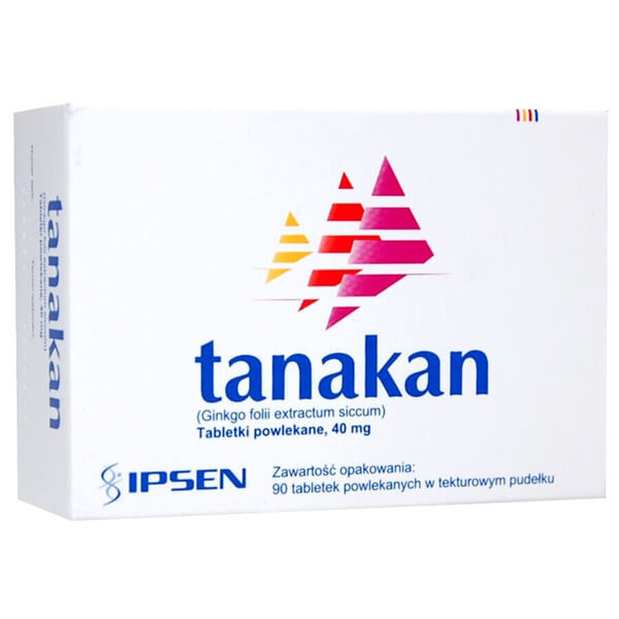 Tanakan 40 mg, 90 Tabletten