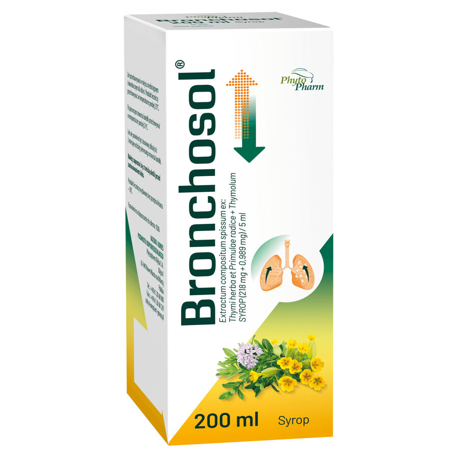 Bronchosol, sciroppo, 200 ml