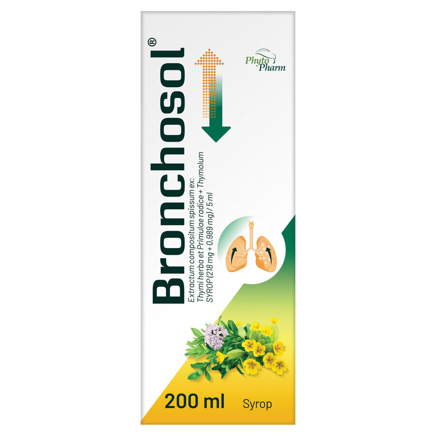 Bronchosol, sciroppo, 200 ml