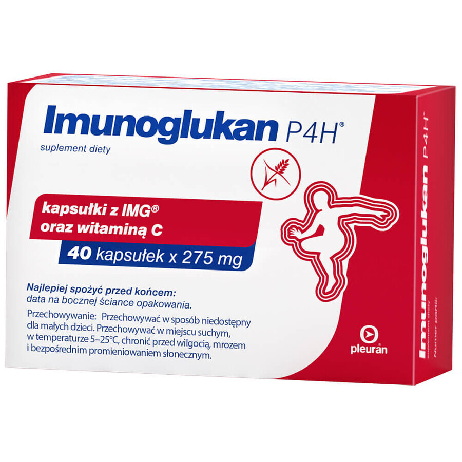 Immunoglucan P4H, 40 capsules